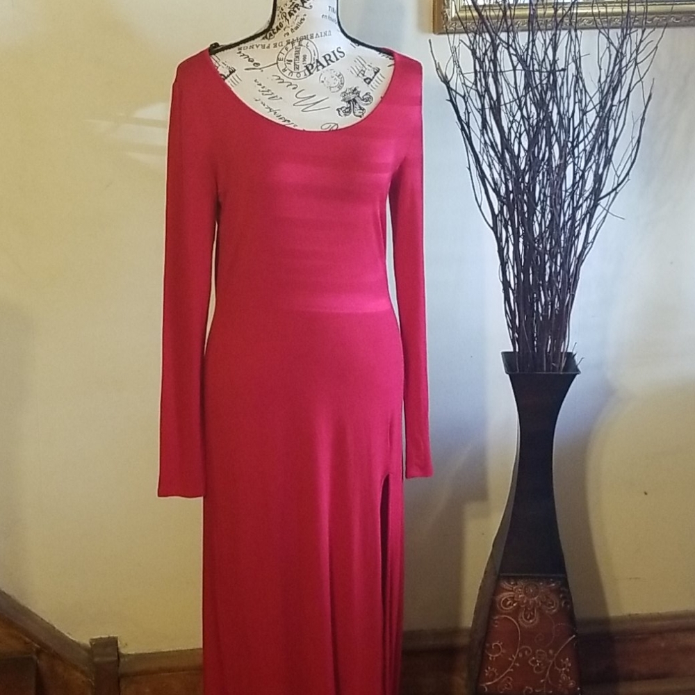 Red dress
